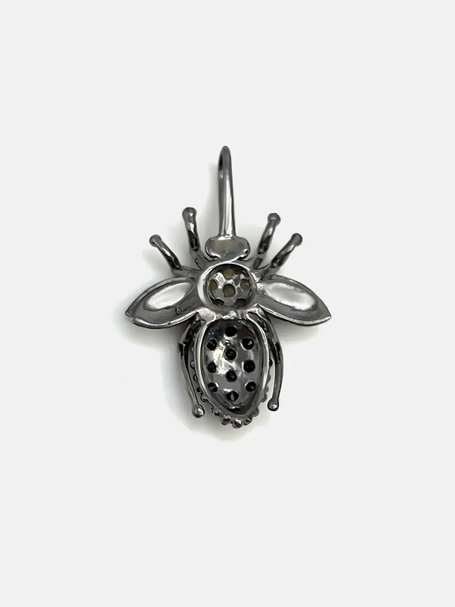 Купить Подвеска из серебра со шпинелями и цитринами - Подвеска, Серебро - 925 в интернет-магазине кристалл мечты в Москве