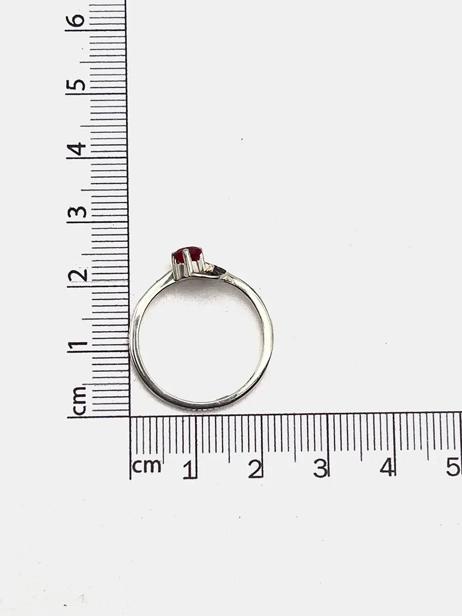 Купить Кольцо из серебра с рубином и шпинелями - Кольцо, Серебро - 925 в интернет-магазине кристалл мечты в Москве