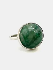 Купить Кольцо из серебра с бериллом природным - Кольцо, Серебро - 925 в интернет-магазине кристалл мечты в Москве