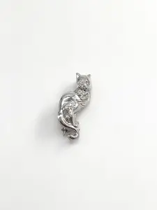 Купить Брошь из серебра с бриллиантами - Брошь, Серебро - 925/1 000 в интернет-магазине кристалл мечты в Москве